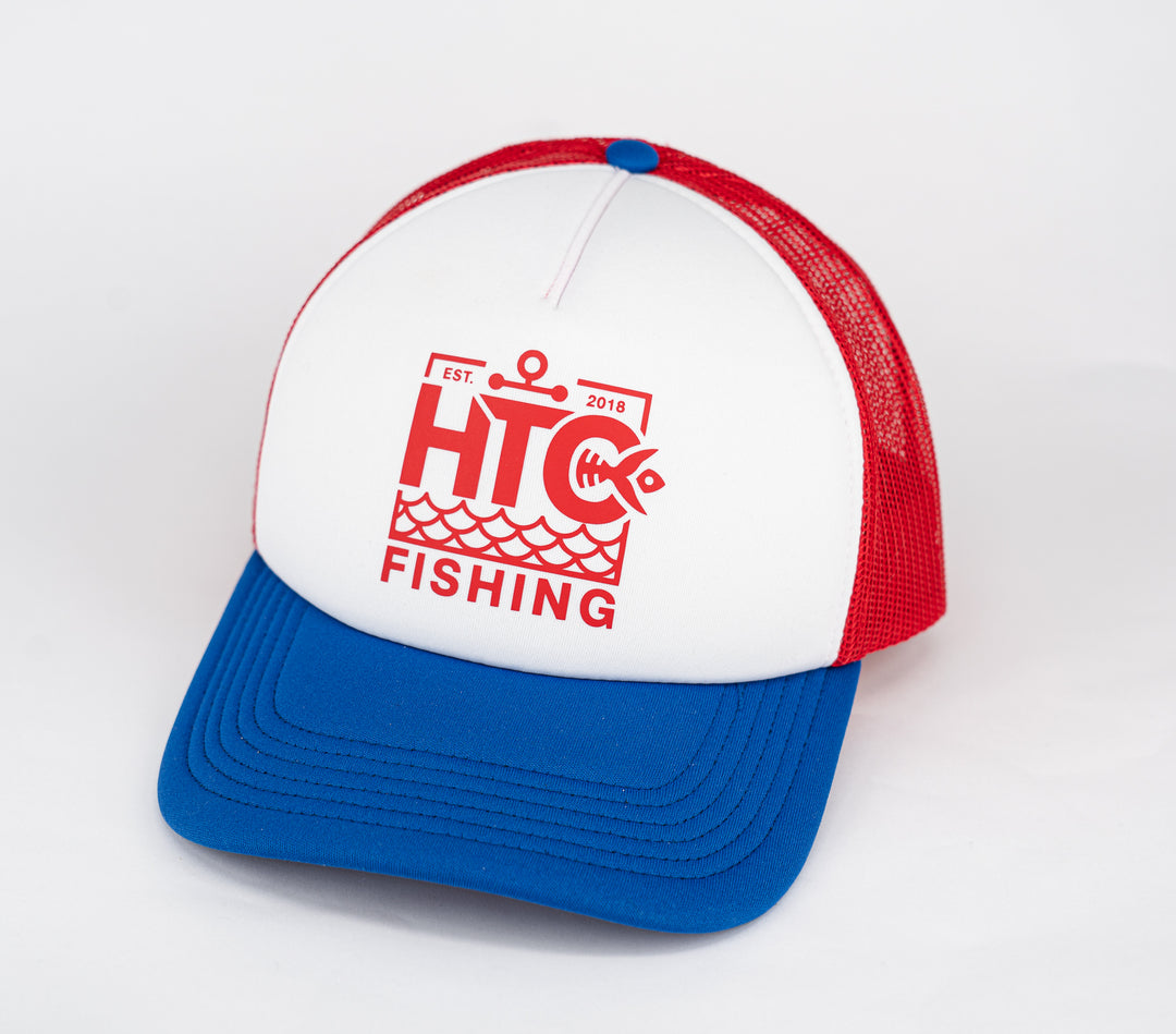 HTC Cap red/blue