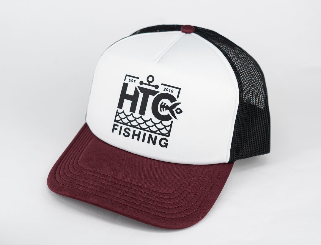 HTC Cap black/burgundy