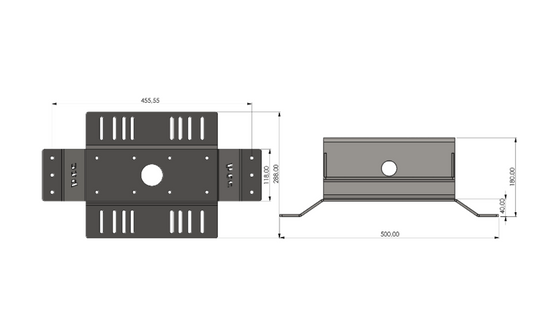 HTC depth sounder mount heavy
