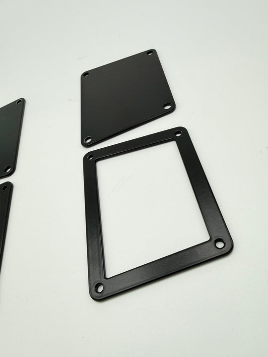 HTC Abdeckplatte Rutenrohre Hobie Pro Angler 12 Frontansicht