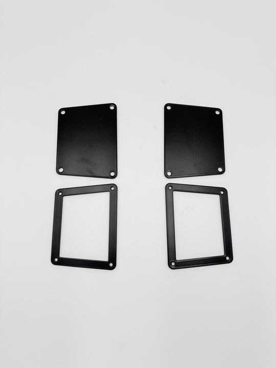 HTC Abdeckplatte Rutenrohre für Hobie Pro Angler 12 aus Aluminium