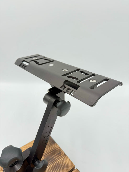 Verzahnung sorgt für festen Sitz und präzise Ausrichtung – HTC Echolothalterung Capo