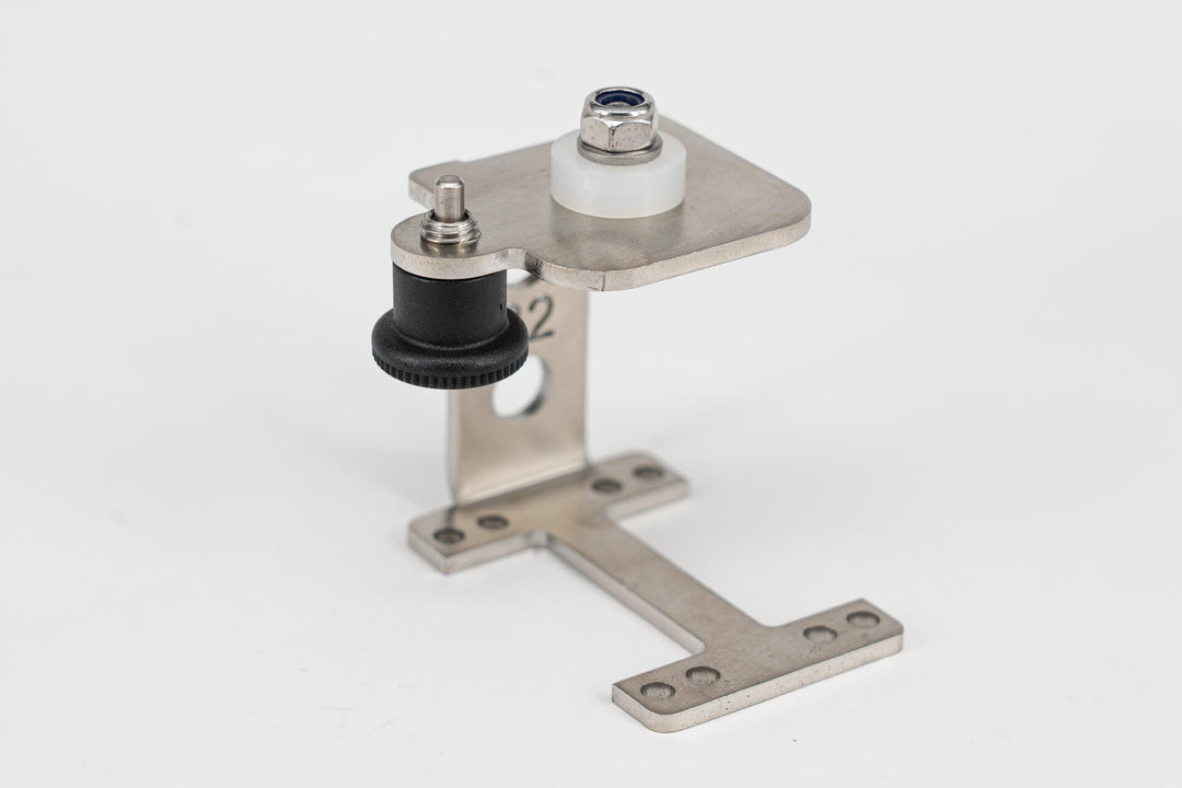 HTC Geberadapter als Verbindung zwischen Unterwasseraufnahme Light und Echolotgeber aus V4A Edelstahl 1.4404