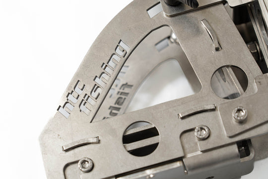 HTC Unterwasseraufnahme ermöglicht flexible Positionierung des Gebers an der Geberstange Heavy