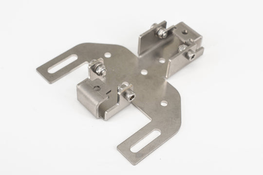 HTC Grundträger als Verbindung zwischen HTC Grundkonsole und Geberstange Light/Heavy aus V4A Edelstahl 1.4404