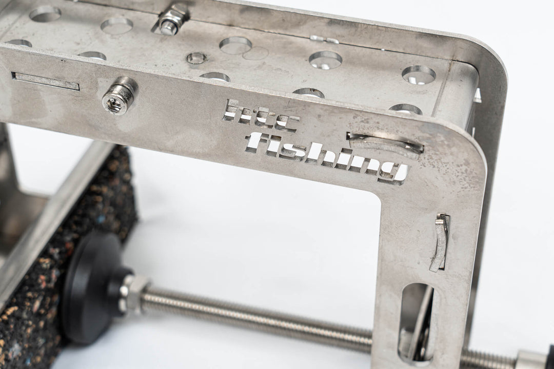 Stabile Klemmmechanik: HTC Klemmhalter Heavy hält die Geberstange Heavy sicher an ihrem Platz