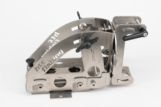 HTC Konsole Heavy als besonders stabile Basis für Geber-Montage aus V4A Edelstahl 1.4404