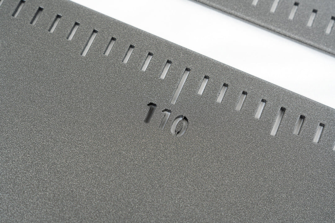 HTC Scale 2-teilig mit Pulverbeschichtung DB 703 Eisenglimmer – widerstandsfähige Oberfläche