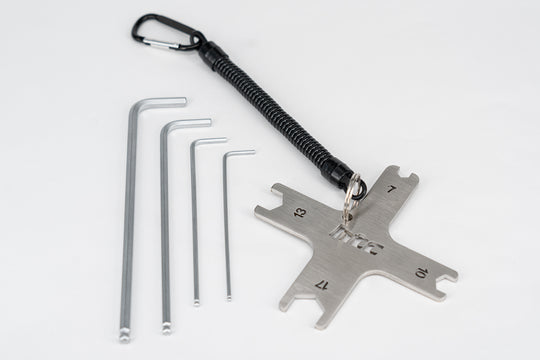 Kleines HTC Werkzeug-Set – passt in jede Tasche für schnellen Einsatz am Wasser