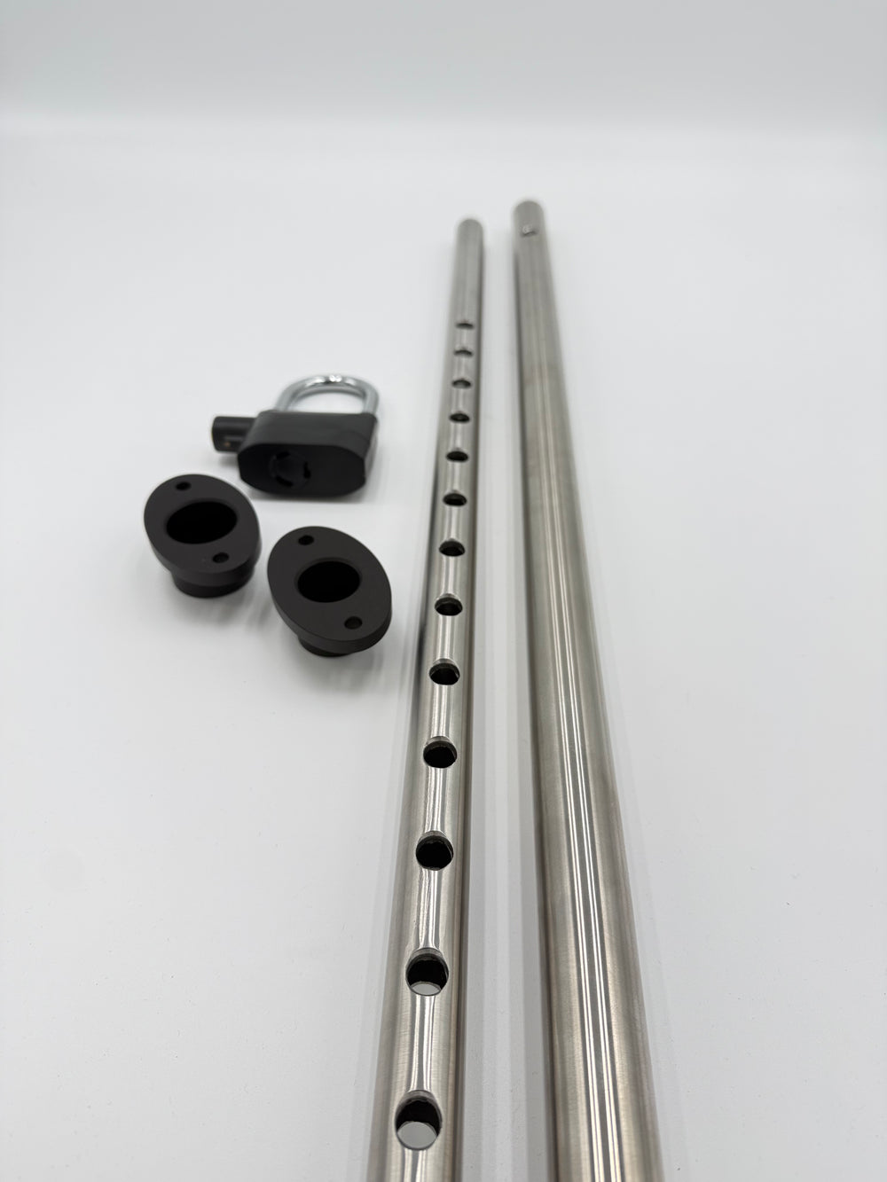 Boot Diebstahlschutz: Marinelock mit bündigen Hülsen und verstellbarer Sicherungsstange